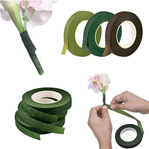 8 cintas florales para floristería, suministros de ramo, accesorios florales