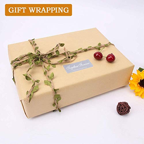 A4 Papel Kraft 100 hojas Papel de Estraza DIN A4 100g Cartón Natural Marrón Natural Cartón Kraft para Impresora y DIY Artesanal