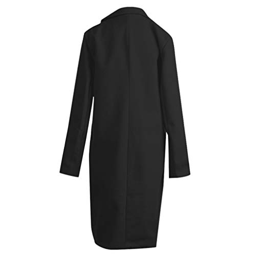 Abrigo de Mujer Paño Invierno Largas Tallas Grandes Elegantes,PAOLIAN Chaquetas para Mujer Jover Otoño Fiesta Vestir Chaquetón Acolchado Dama Trench Parka Chaquetas Traje Blazer