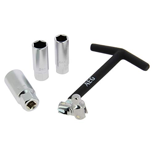AED 005000 Llave Bujía, 14-16-21 mm