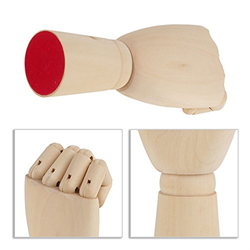 Art Maniquí Modelo de Mano Para Mujer Escultura de Mano Maniquí Cuerpo de Madera Artista Modelo Modelo Articulado Articulado (#2)