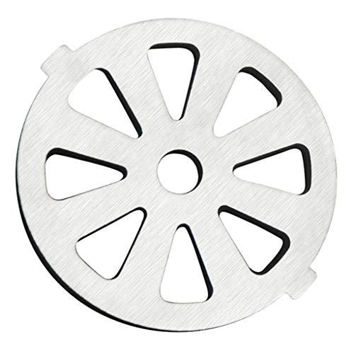ATATMOUNT Picadora de Carne de Acero Inoxidable, máquina de Salchichas, cortadora de Alimentos, Soporte, Piezas de fijación para Cocina
