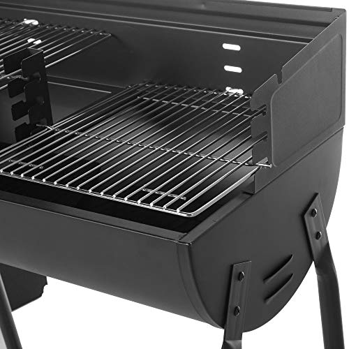 Barbacoa de carbón de Acero Negra para jardín Garden - LOLAhome