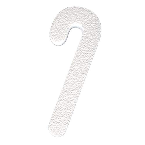 Baston Decorativo para Navidad de 30Cm en poliestireno sin Pintar
