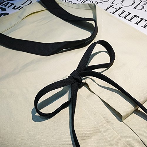 beatChong Todo Cambio, Si A Alguien Le Gusta Que La Cocción De La Cocina De Color Beige Babero Ajustable Bolsillo del Delantal De Regalo, Mujeres, Hombres Cocinero