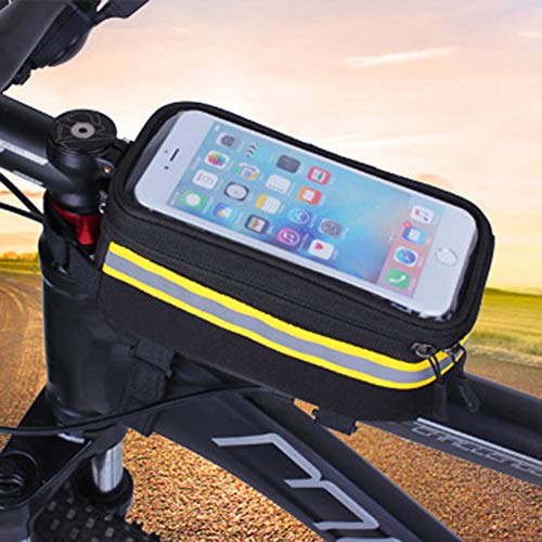 Benedict impermeable Ciclismo Bolsas Bicicletas teléfono bolsa con pantalla táctil Sun Visor gran capacidad teléfono teléfono teléfono teléfono móvil