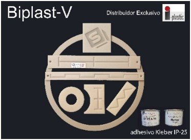 Biplast-V® : GUÍA DE DESLIZAMIENTO para la construcción moderna de maquinaria, en especial para la MÁQUINA-HERRAMIENTA. Plancha de 2000x500x1,5. Solicite presupuesto para otros espesores, tamaños o reglas mecanizadas.