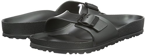 Birkenstock Madrid Eva - Mules Unisex adulto, Gris (Metallic Anthracite), 42