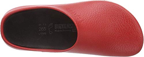 Birki Super-Birki 068031 - Zuecos Unisex, Color Rojo, Talla 41