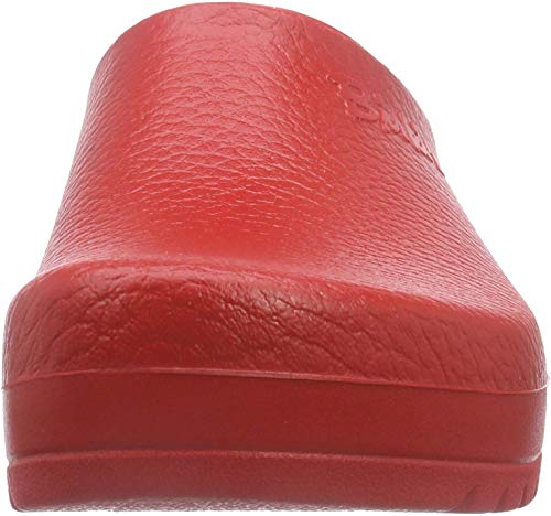 Birki Super-Birki 068031 - Zuecos Unisex, Color Rojo, Talla 41