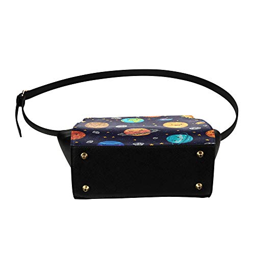 Bolsa de bandolera antirrobo Mercury Travel Around Bolsa de maleta planetaria Bolsas de bandolera Bolsas de viaje Bolsas de hombro de lona Equipaje para dama Chica Mujeres Bolsas de entrenamiento pa