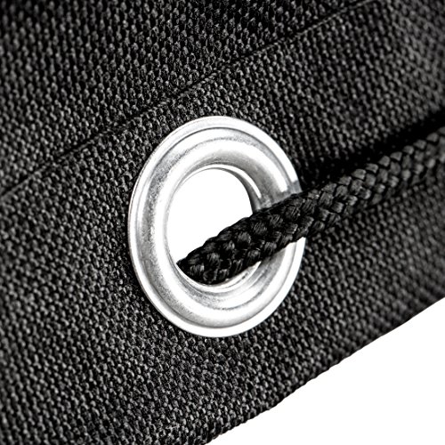 Bruzzzler 200100001094 Chateau, Protectora Gas, protección, Funda óptima cuadradas, Cubierta de Barbacoa fácil de Monta, Negro, 145 x 115 x 65 cm