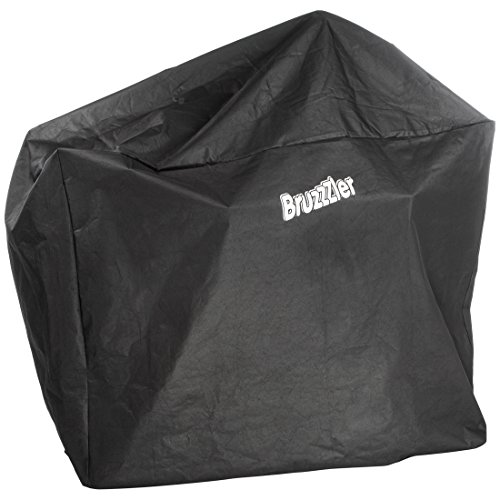 Bruzzzler 200100001094 Chateau, Protectora Gas, protección, Funda óptima cuadradas, Cubierta de Barbacoa fácil de Monta, Negro, 145 x 115 x 65 cm