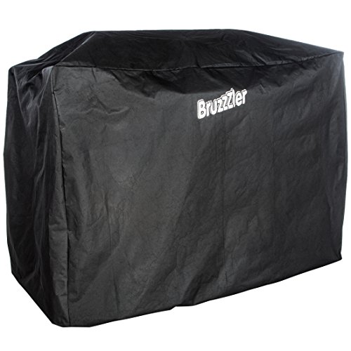 Bruzzzler 200100001094 Chateau, Protectora Gas, protección, Funda óptima cuadradas, Cubierta de Barbacoa fácil de Monta, Negro, 145 x 115 x 65 cm