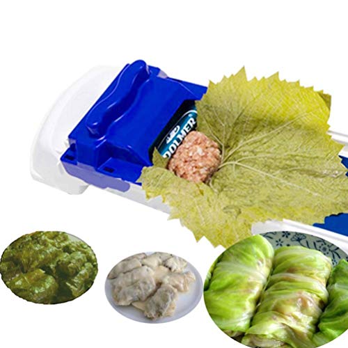 Cabilock Rodillo de Carne Vegetal Hojas Rellenas Repollo de Uva Carne Vegetal Dolma Sarma Rodillo Mágico Rodante Rodillo de Sushi Relleno Rodillo de Uva Relleno Hoja de Uva Máquina
