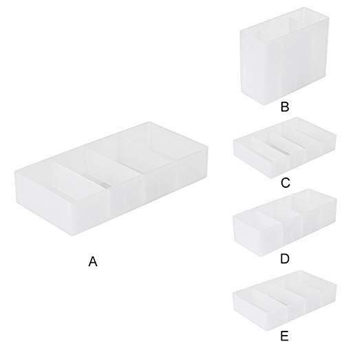Cajas de joyería DJSSH Cosmética Caja de Almacenamiento cajón Ajustable Estilo Fábrica de plástico Caja de Almacenamiento de Oficina Contenedores con la Caja Perfumes Cosméticos Divisor DJSSH