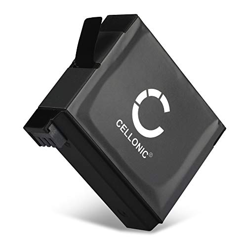 CELLONIC® Batería Compatible con GoPro Hero4, Hero 4 Black Edition, Hero 4 Silver Edition, Hero 4+ (Hero 4 Plus) (1160mAh) AHDBT-401,335-06532-000 bateria de Repuesto, Pila reemplazo, sustitución