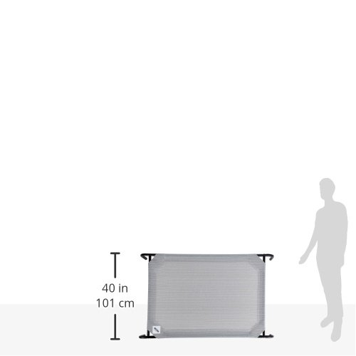 Coolaroo Elevated Pet Bed Large Grey