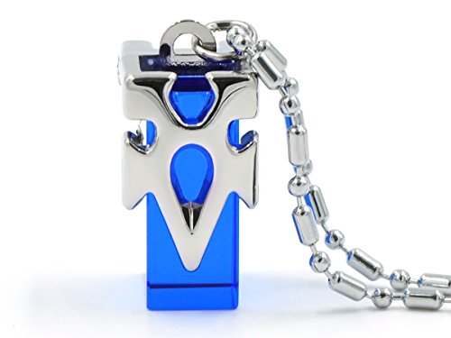 CoolChange Collar de Sword Art Online con Colgante en Forma de teletransportador de Vidrio