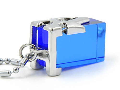 CoolChange Collar de Sword Art Online con Colgante en Forma de teletransportador de Vidrio