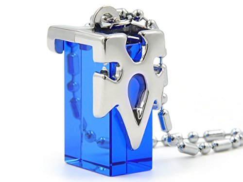 CoolChange Collar de Sword Art Online con Colgante en Forma de teletransportador de Vidrio
