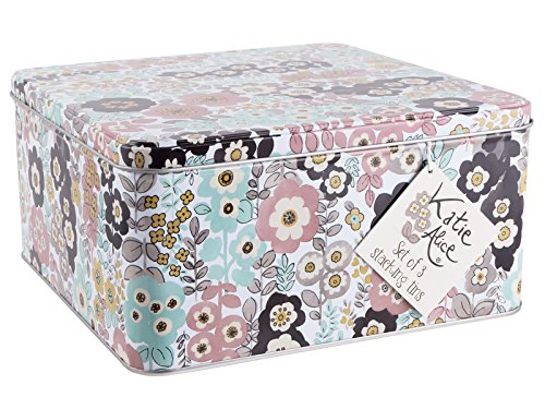 Creative Tops Katie Alice Muy Retro matriuscas latas de la Torta, Juego de 3