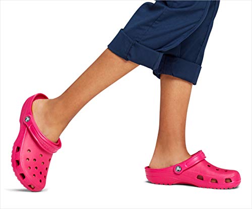 Crocs Classic Clog, Zuecos Unisex Adulto, Rosa (Candy Pink 6X0), 41/42 EU