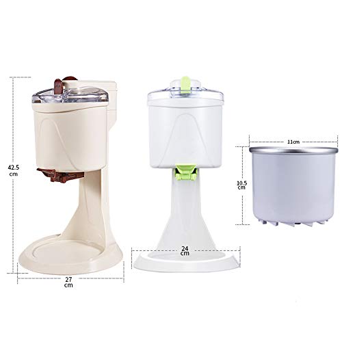 Cubo de hielo Makers niños, mini fruta suave sirven helado de máquina para el hogar bricolaje cocina, totalmente productor automático, yogurt hecho en casa, Sorbete de la máquina
