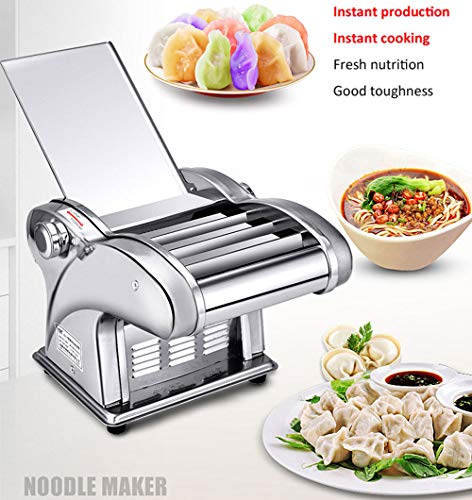 DAETNG Máquina para Hacer Pasta Máquina de Cocina - Acero Inoxidable de Alta Resistencia 3 en 1 con Cuchilla de Prensa Pasta Fresca Profesional - Máquina para Hacer Bolas de Masa Verduras,C