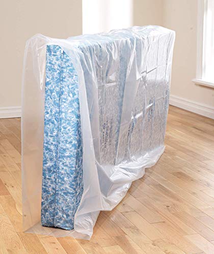 Direct Manufacturing - Bolsa de Almacenamiento de colchón de Alta Resistencia, Cama Individual, 3'0'' x 6'3'' / 90 x 190cm / 35.5 x 75 Pulgadas