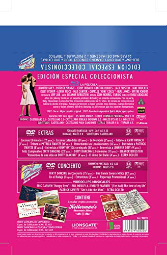 Dirty Dancing BDBook + DVD Extras + Postales [Blu-ray]