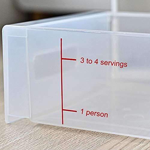 Dispensador de alimentos de cocina, tanque de almacenamiento de alimentos secos montado en la pared, dispensador de almacenamiento de granos de gran capacidad, para cereales, té y arroz,10 litros