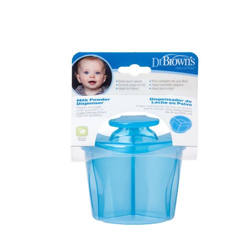 Dr. Brown's AC039-INTL - Dispensador de leche en polvo, color azul