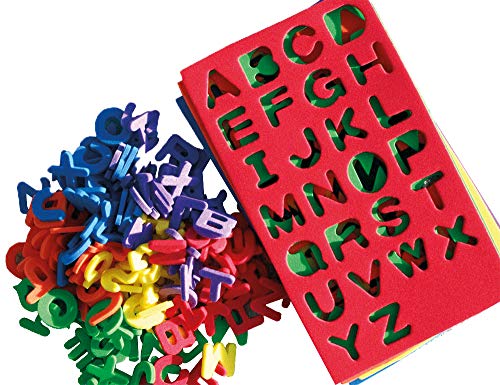 Eduplay 200042 - Esponja de goma, diseño de letras, multicolor