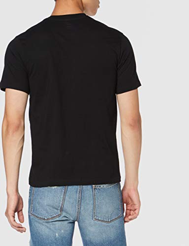 Element Vertical - Camiseta de Manga Corta para Hombre, Negro (Flint Black), XS