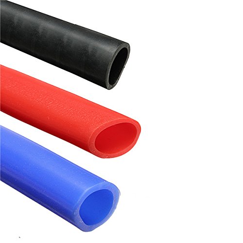 EsportsMJJ 1 M Diámetro Interno 22 mm Silicona Tubo Manguera De Vacío Tubo De Silicona Turbo Refrigerante -Rojo