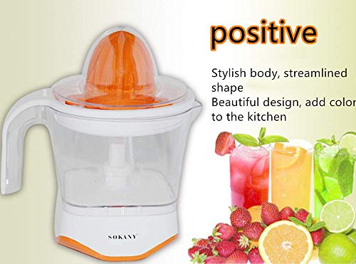 Exprimidor de jugo Exprimidor de cítricos Máquina y exprimidor Exprimidor eléctrico doméstico Exprimidor automático de frutas Exprimidor de naranja Eléctrico Fácil de usar y limpio Exprimidor