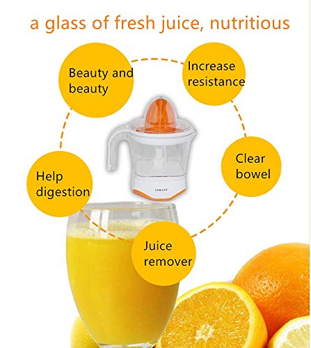 Exprimidor de jugo Exprimidor de cítricos Máquina y exprimidor Exprimidor eléctrico doméstico Exprimidor automático de frutas Exprimidor de naranja Eléctrico Fácil de usar y limpio Exprimidor