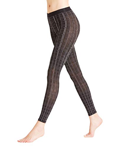 Falke Tartan medias, 40, Multicolor (Black 3009), Medium para Mujer