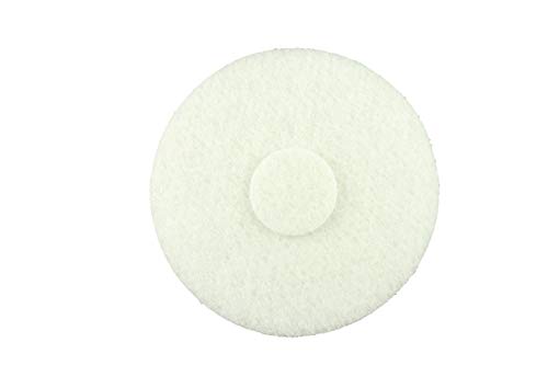 FIBRATESCO BLANCO discos de limpieza para rotativas y fregadoras. Para suelos. (11” (280 mm))