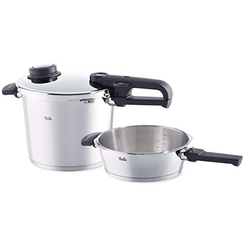 Fissler 620-300-12-000/0 - Juego de ollas a presión (acero inoxidable)
