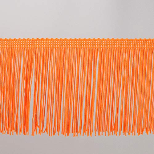 FLECO CUQUILLO NARANJA FLÚOR (ANCHO 20cm, 1 METRO)