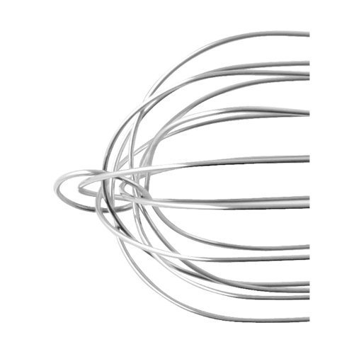FM PROFESSIONAL 21886 - Varillas para batir (Acero Inoxidable, 25 cm)
