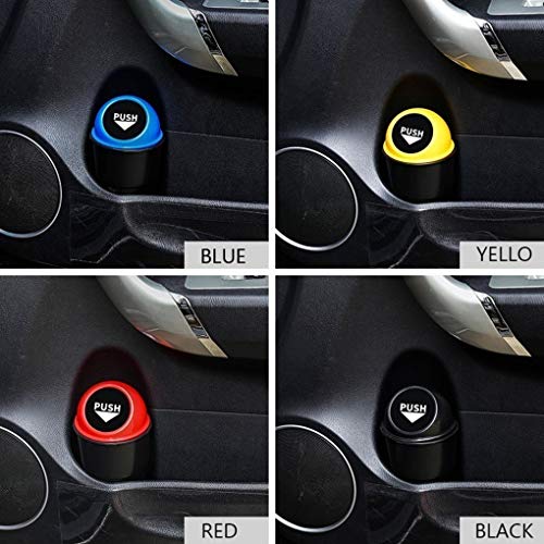 Fornateu Basura Coche Puede Cenicero Papelera contenedor de restos de Basura sostenedor del Organizador de Auto Accesorios Interior