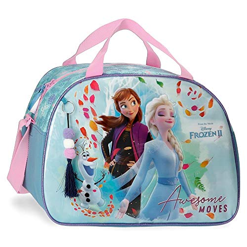 Frozen Awesome Moves Bolsa de Viaje, Azul