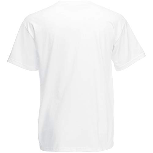 Fruit of the Loom - Camiseta Básica de Manga Corta de Calidad diseño Original Hombre Caballero (Extra Grande (XL)) (Púrpura)
