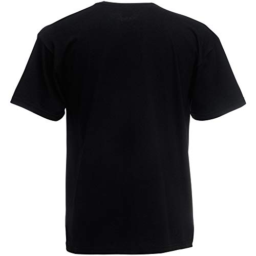 Fruit of the Loom - Camiseta Básica de Manga Corta de Calidad diseño Original Hombre Caballero (Extra Grande (XL)) (Púrpura)