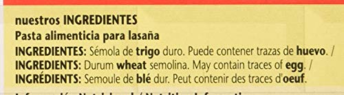 Gallo - Placas lasaña - 224 grs