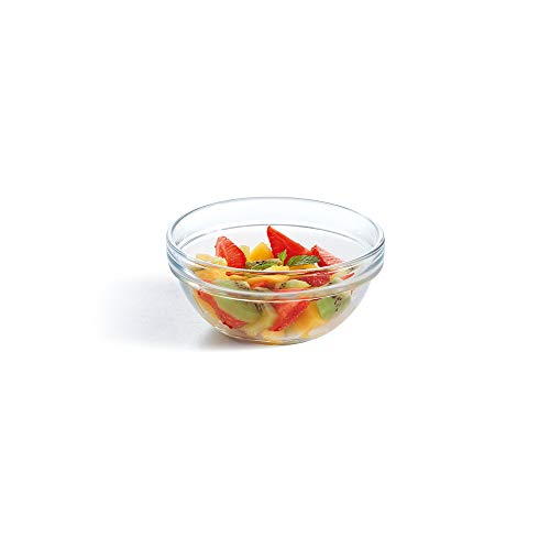 Gastobedarf Mühlan Arcoroc E554 Chef cuenco de cristal (Pack de 6)