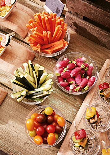 Gastobedarf Mühlan Arcoroc E554 Chef cuenco de cristal (Pack de 6)